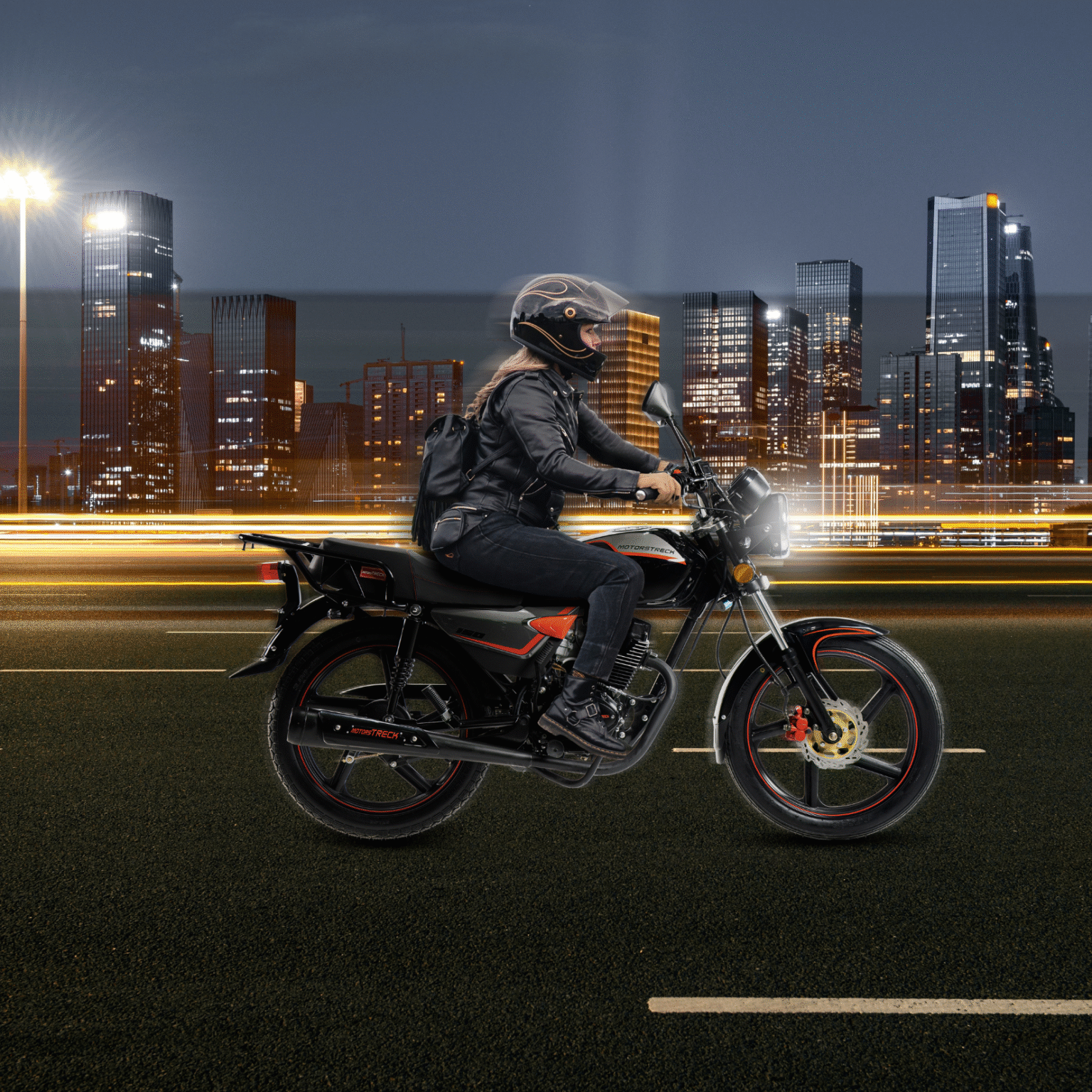 Motocicleta de trabajo